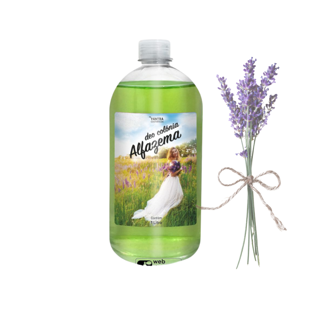 DEO COLONIA - ALFAZEMA (1 LITRO) - YANTRA COSMÉTICOS - em Oferta na Shopee