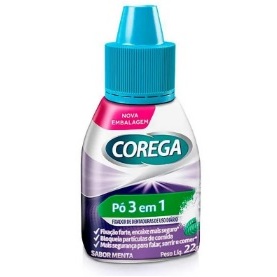 Corega Pó Fixador 22g Sabor Menta