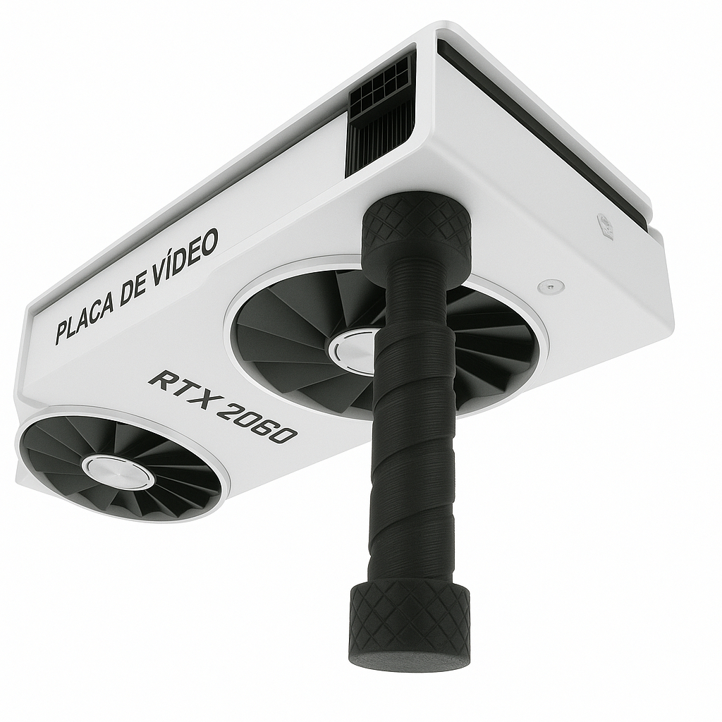 Suporte Vertical Placa De Vídeo Gpu universal Ajustável 7,3 A 15cm