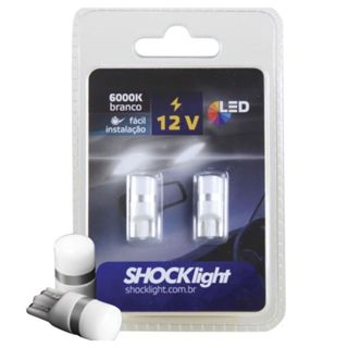Led T10-1SMD-3030 Retrofit 6000K Super Branco em Oferta na Shopee