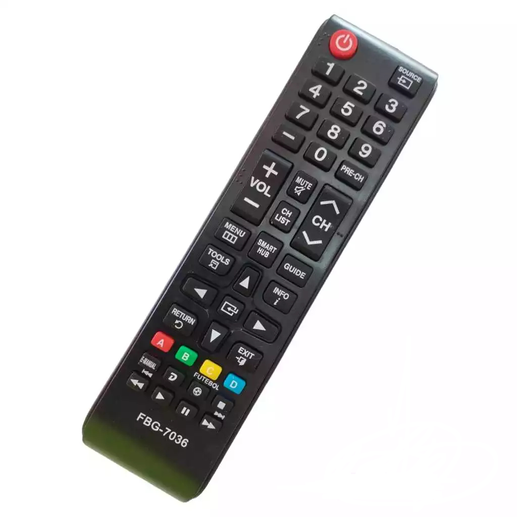 Controle Remoto Compativel Smart Tv Samsung J5200ag 7036 Plasma Lcd Led SmartHub