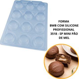 1~4 FORMA BWB COM SILICONE PROFISSIONAL 3518 - SP MINI PÃO DE MEL (CHOCO) em Oferta na Shopee