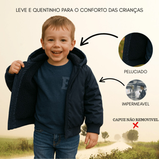 Casaco SHERPA de inverno peluciado sherpa 2026 em Oferta na Shopee