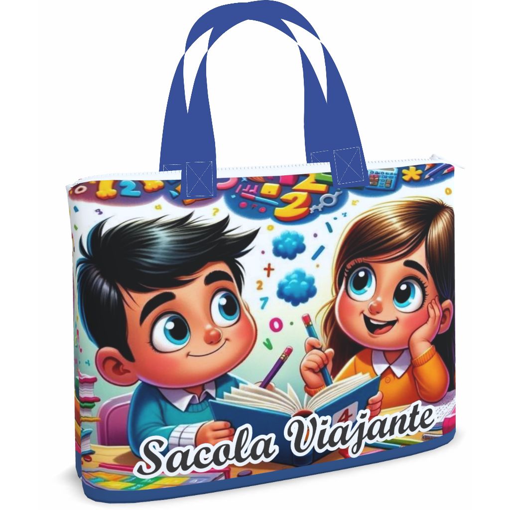 Bolsa Sacola Pasta Ecobag Leitura_45x35_sacola Viajante M4_5 em Oferta na Shopee