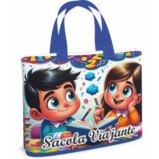 Bolsa Sacola Pasta Ecobag Leitura_45x35_sacola Viajante M4_5 em Oferta na Shopee