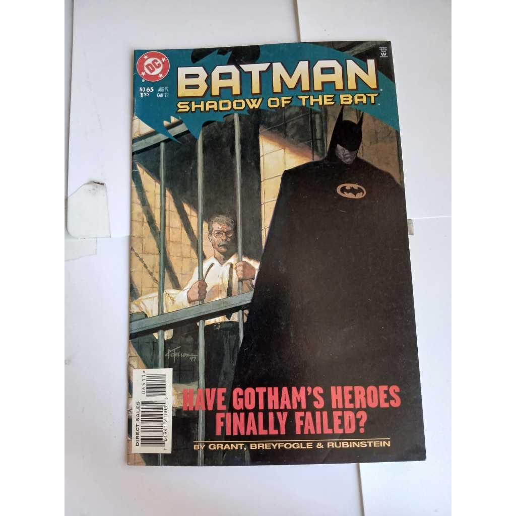 BATMAN SHADOW OF THE BAT #65 - REVISTA IMPORTADA