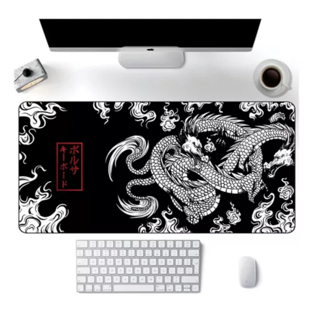 MousePad Gamer Grande 70X30 Dragão Desempenho