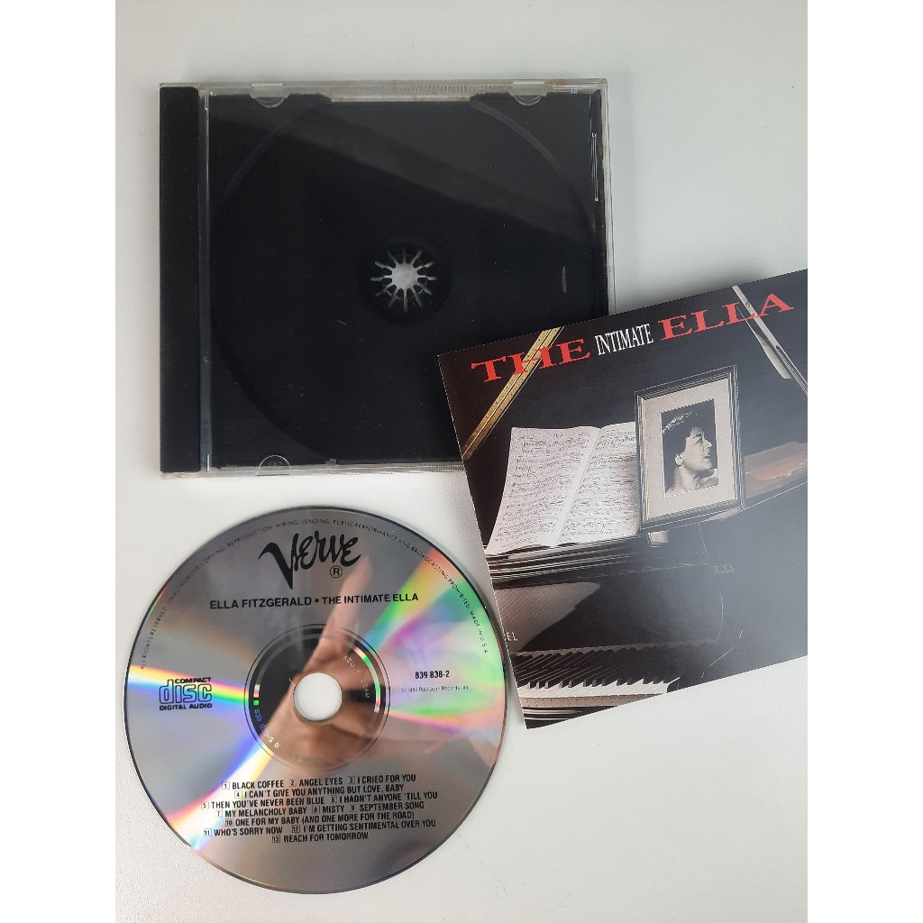 CD The Intimate Ella 1990 Raro