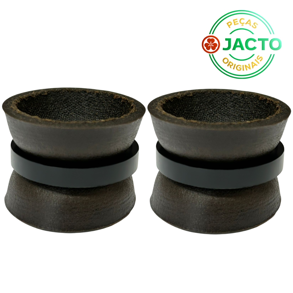 Kit 2 Reparos Jogo de Embolo de Couro Completo Do Pulverizador Bomba Costal Original Jacto PJH