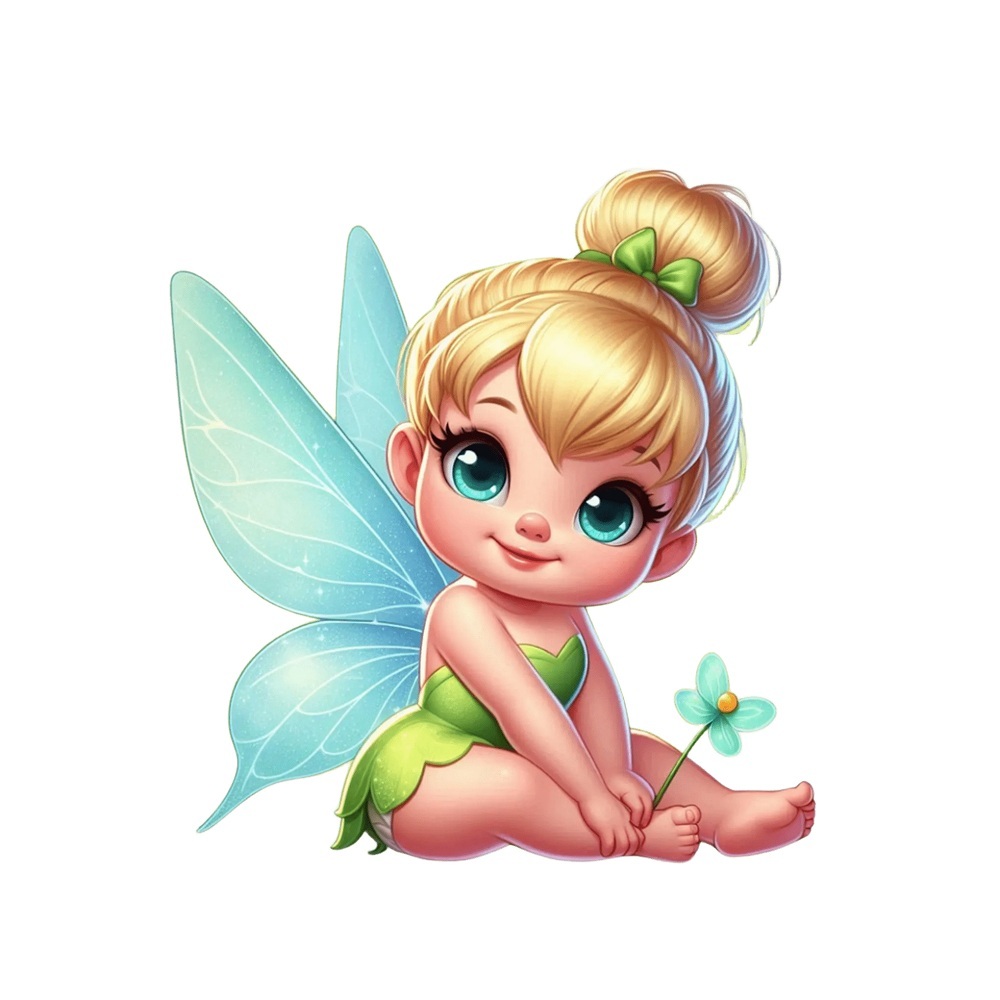 Display Sininho baby  Tapete Tinker Bell para festa e decoração em MDF