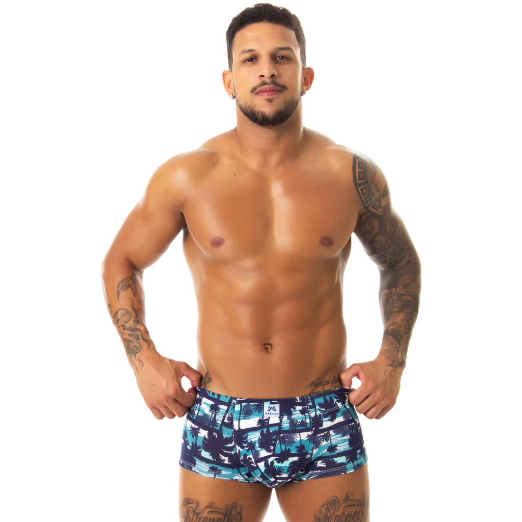 Cueca Versátil Sungão Estampado Ultra Comfort.