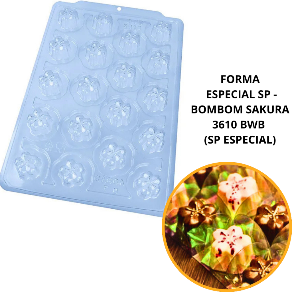 1~4 FORMA ESPECIAL SP - BOMBOM SAKURA 3610 BWB (SP ESPECIAL) em Oferta na Shopee