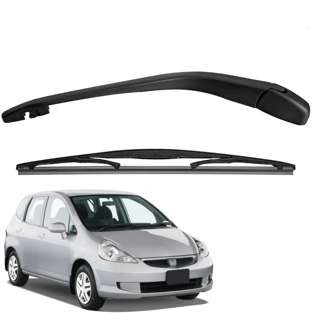 Braço Limpador Parabrisa Traseiro + palheta Honda Fit 2004 2005 2006 2007 2008