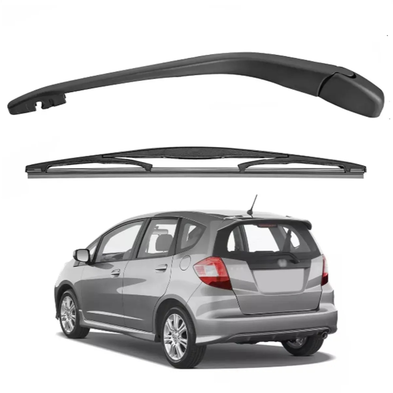 Braço Limpador Parabrisa Traseiro + palheta Honda Fit 2009 2010 2011 2012 2013 2014
