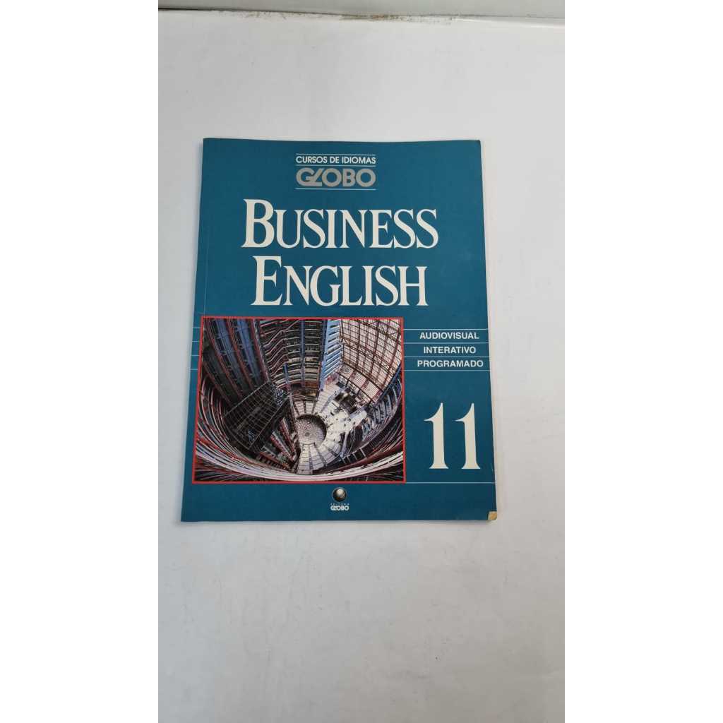 Livro Cursos De Idiomas Globo Business English 11 Editora Globo A4233