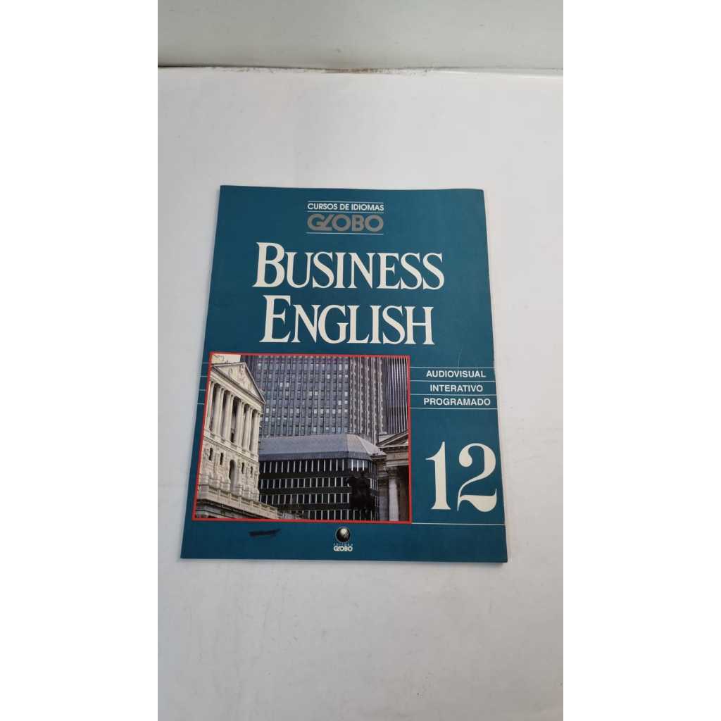Livro Cursos De Idiomas Globo Business English 12 Editora Globo A4234