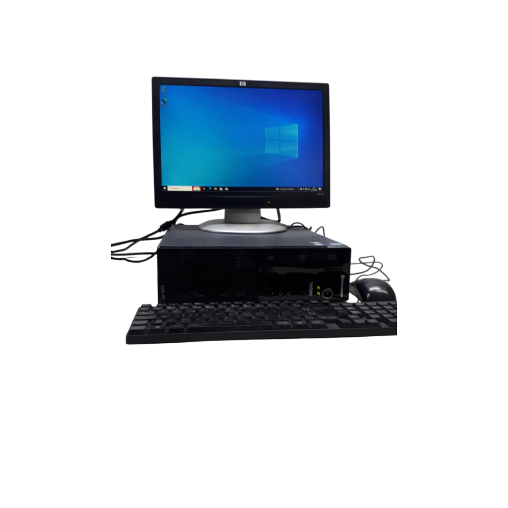 Compuatdor Lenovo E73 CORE I5-4ª 4GB DDR3 HD 500GB Com Monitor HP 17" Sem Wi-fi