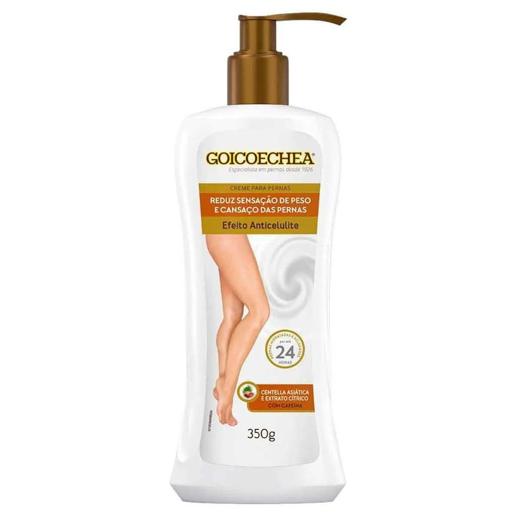 Goicoechea Creme Para Pernas Efeito Anticelulite 350g em Oferta na Shopee