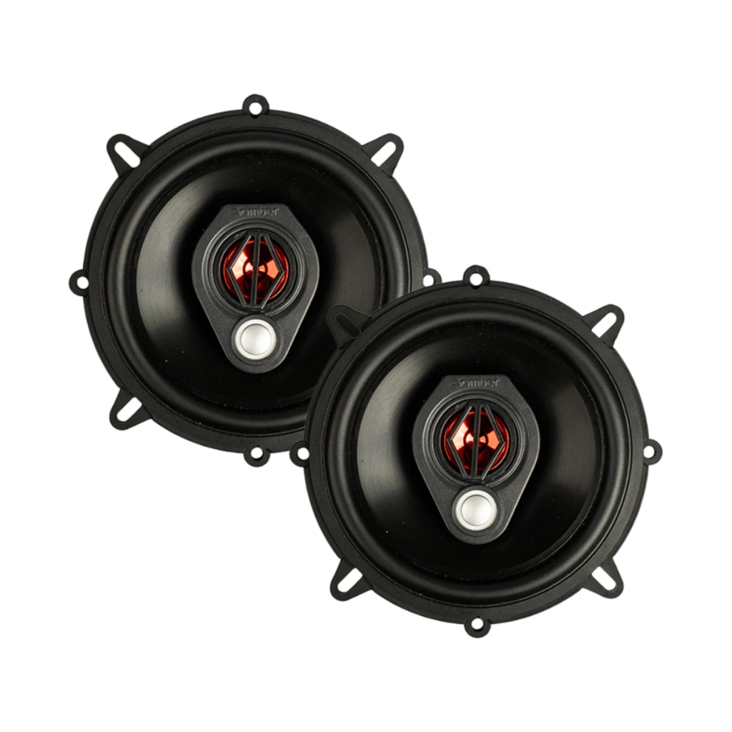 Par Alto Falantes Bomber BBR 5" Polegadas Triaxial 100w 4 Ohms - Spare Parts and Accessories for Vehicles