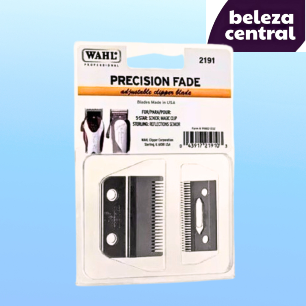 Lâmina p 5 Star Magic Clip, Senior, Sterling, Reflections Senior - Precision Fade - Wahl - 2191