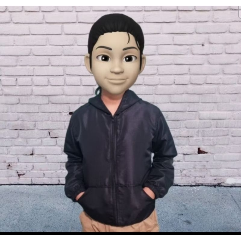 JAQUETA CORTA VENTO TACTEL GROSSO (4 CABOS) UNISEX COM BOLSO