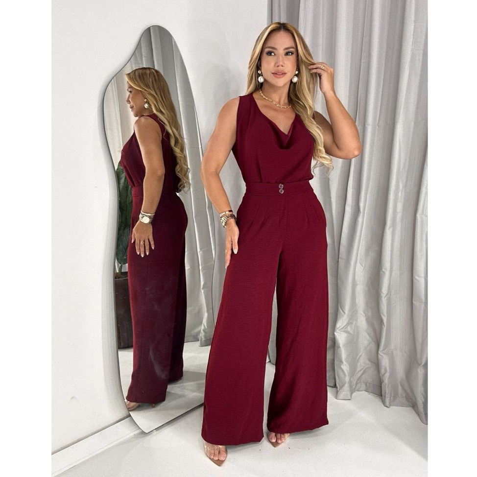 Conjunto Calça e Blusa Feminina | Conjunto Plus Size em Oferta na Shopee