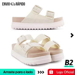Sandália Melissa Cozy Slide M Lover Platform Feminina Original Com Nota Fiscal e Garantia