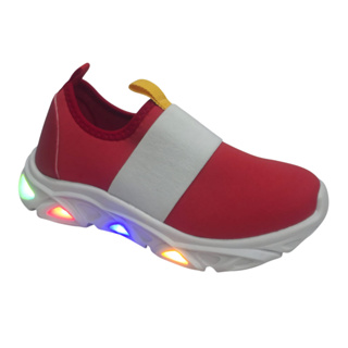 Tênis De Led Jogging Infantil Vermelho em Oferta na Shopee