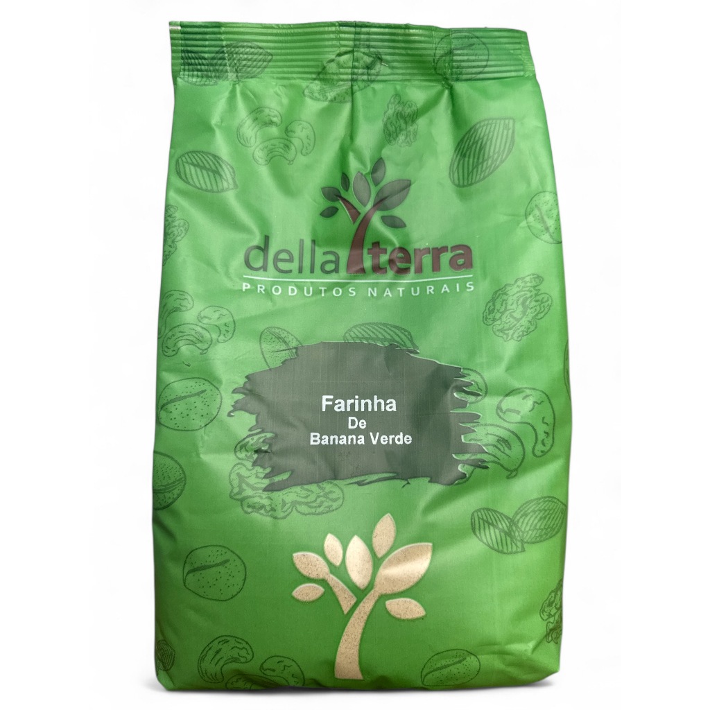Farinha De Banana Verde 250g - Della Terra em Oferta na Shopee