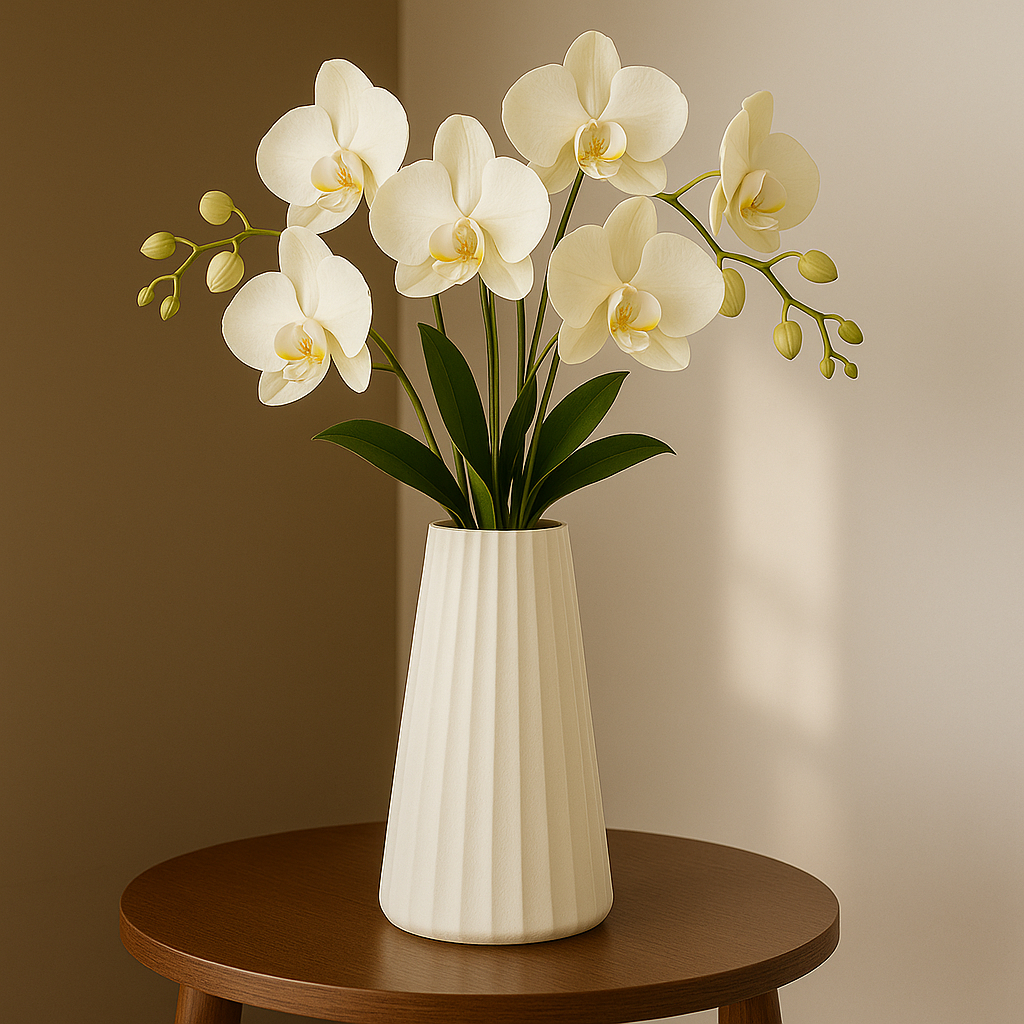 Vaso Decorativo Liso Grande Para Sala Casa Quarto Escritos no Geal 100% feito a mao de ges...