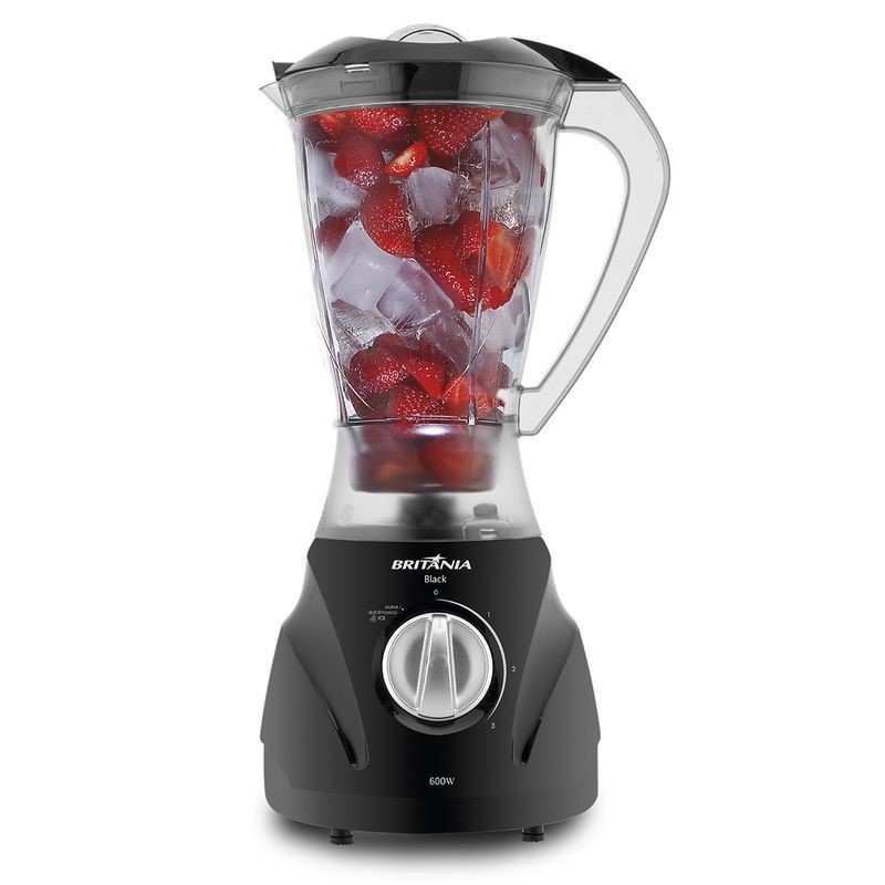 Liquidificador Britânia Diamante Black 2,1 Litros 600W - Home Appliances