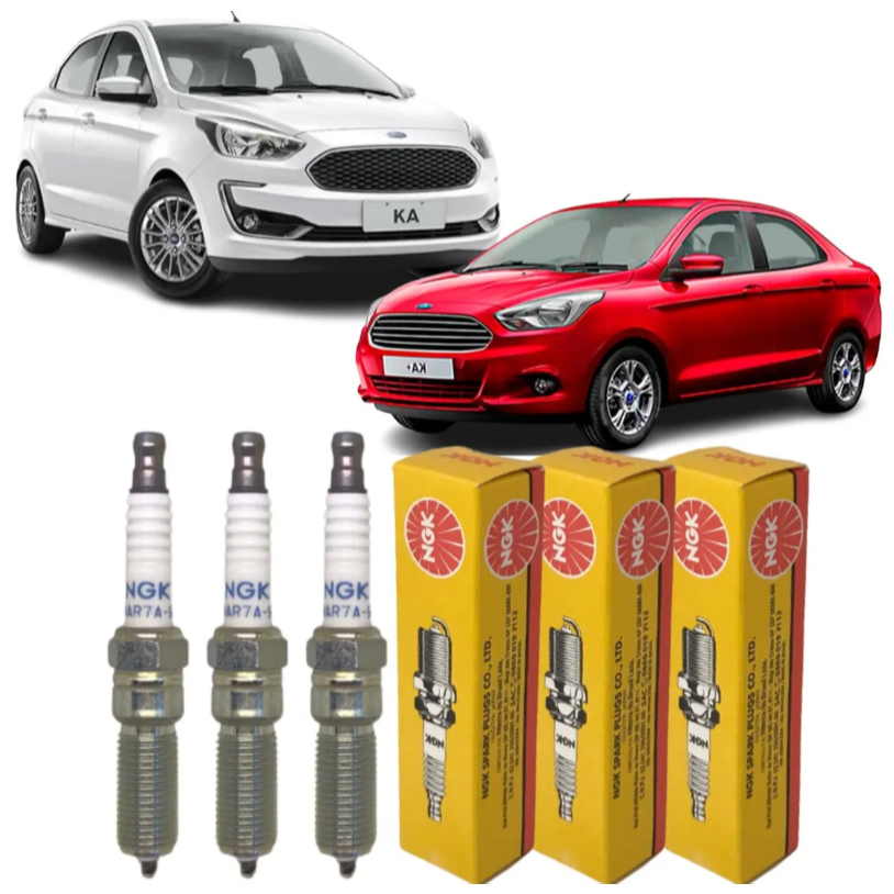 Jogo Vela ORIGINAL NGK Ford Ka 1.0 12v 2015 2016 2017 2018 2019 2020