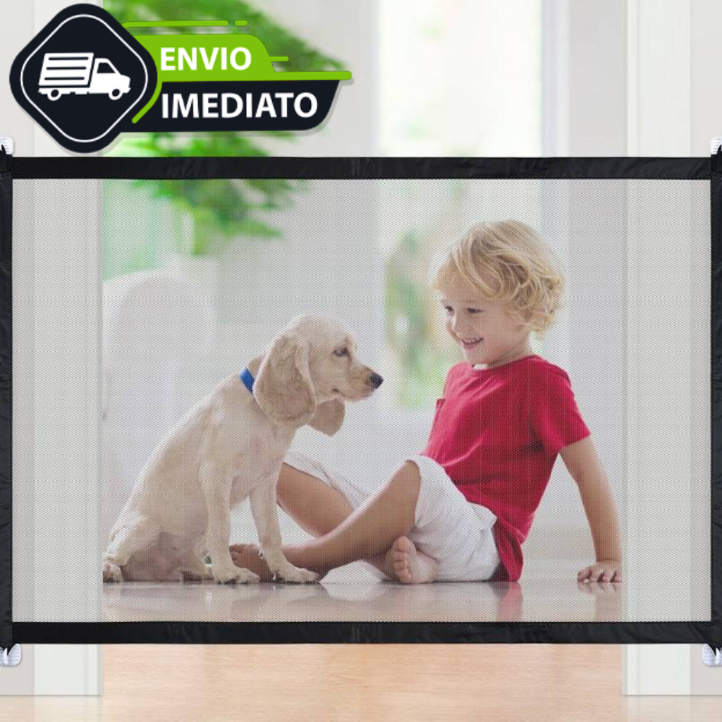 Tela de Proteção para Cachorro ou Bebê Cerca para Interior de Casa ou Apartamento