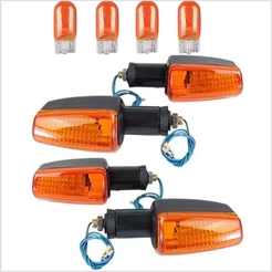 Kit 4 Pisca Seta Cg Titan Fan 125 150 2000 2001 2002 2003 2004 2005 2006 2007 2008 2009 2010 2011 2012 Cbx Twister 250