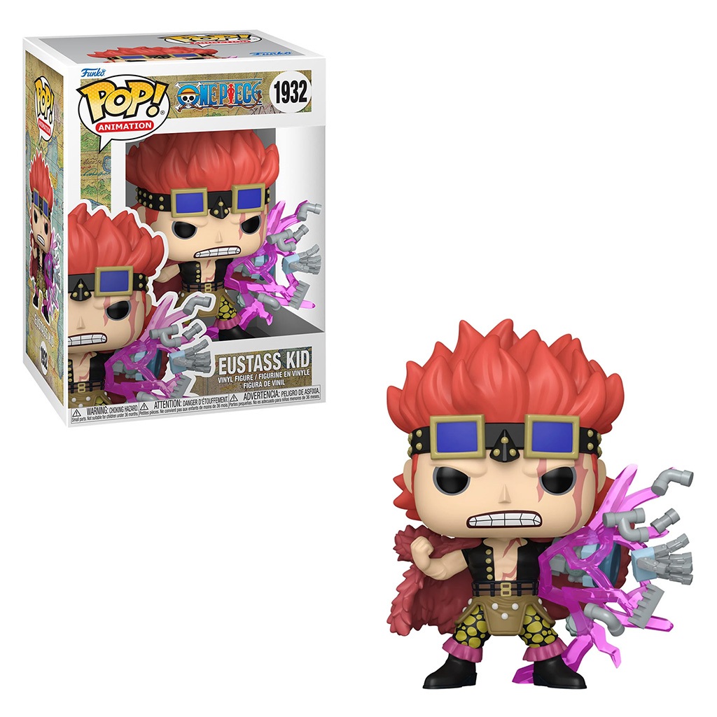 FUNKO POP ONE PIECE 4 EUSTASS KID 1932 NOVO ORIGINAL em Oferta na Shopee