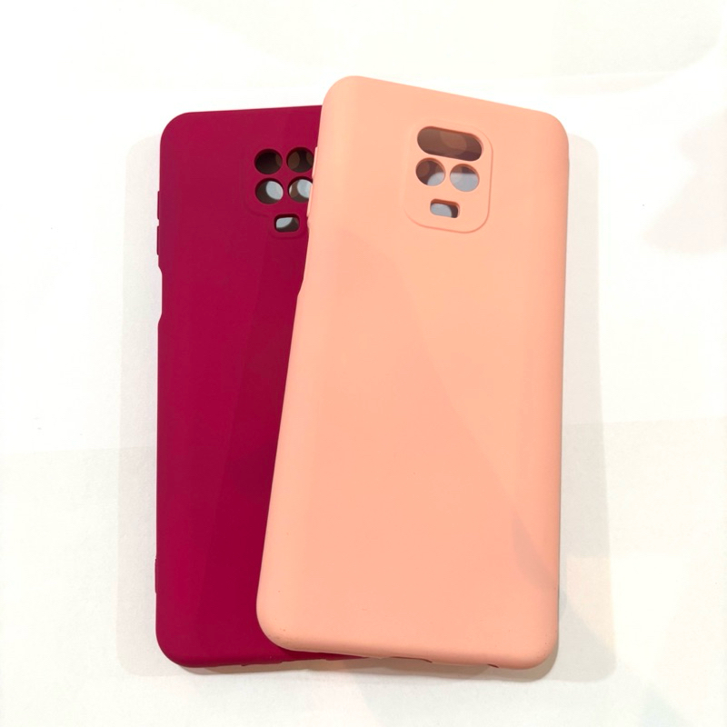 Capinha Silicone Aveludado para celular Xiaomi Redmi Note 9S