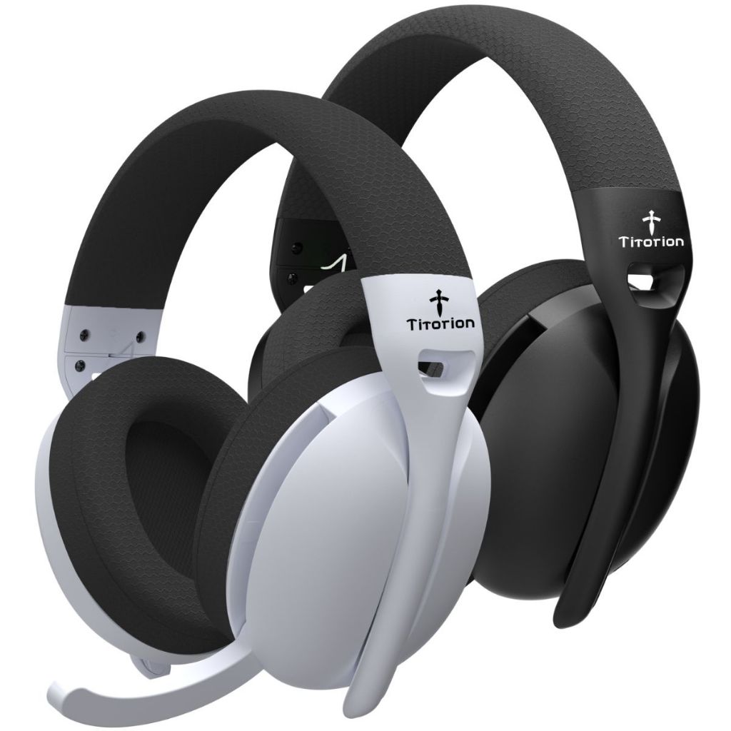 Fone De Ouvido Headset Gamer com Fio Preto Branco USB P2/P3 Compatível Vídeogame Celular Titorion