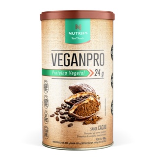 Nutrify VeganPro Pó 450g - Proteína Vegetal - Sem Glúten e Lactose em Oferta na Shopee