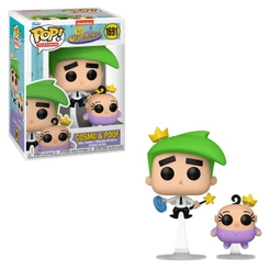 FUNKO POP TELEVISION NICKELODEON: THE FAIRLY ODDPARENTS - COSMO & POOF 1691 NOVO ORIGINAL