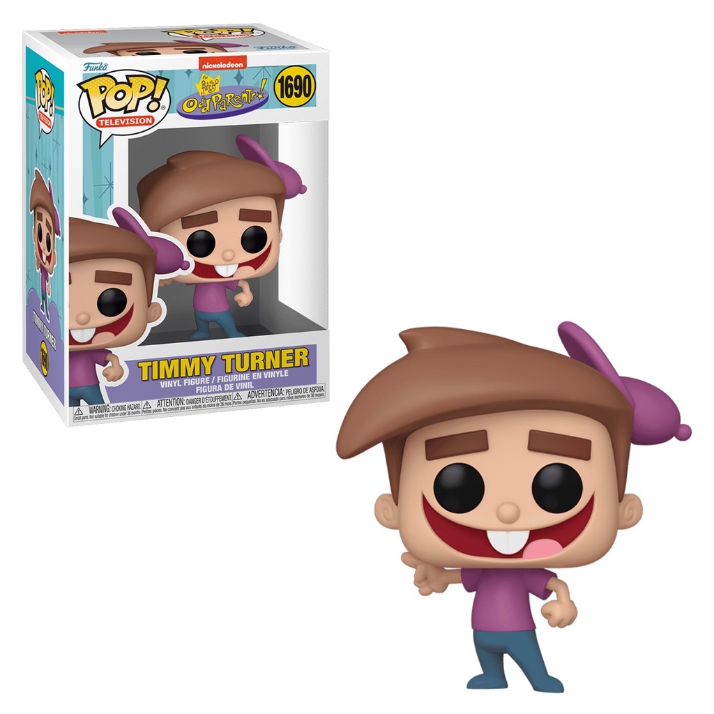 FUNKO POP TELEVISION NICKELODEON: THE FAIRLY ODDPARENTS - TIMMY TURNER 1690 NOVO ORIGINAL