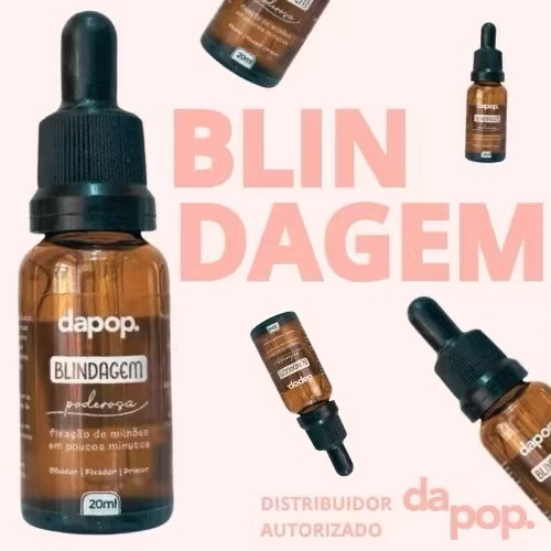 Blindagem Facial Alta Fixação Pré Maquiagem 3 em 1 Diluidor Fixador e Primer - Dapop 15ml em Oferta na Shopee