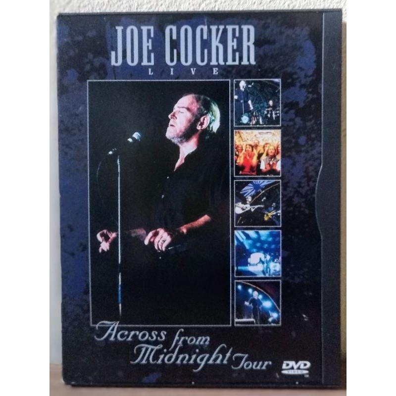Dvd Joe Cocker Across from midnight tour - importado.