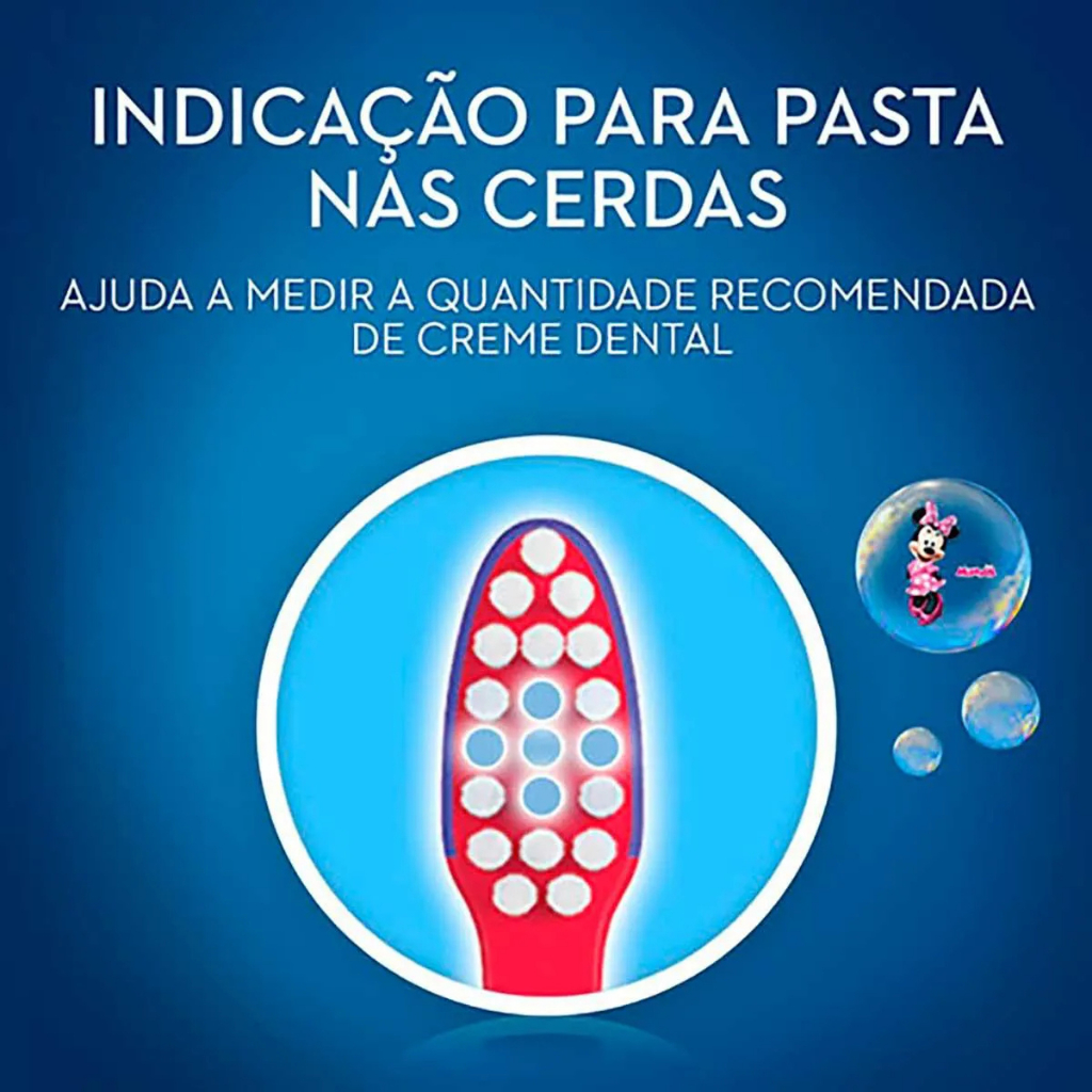 Detalhes do Escova Dental Infantil Oral-B Mickey 1 Unidade Cores Sortidas