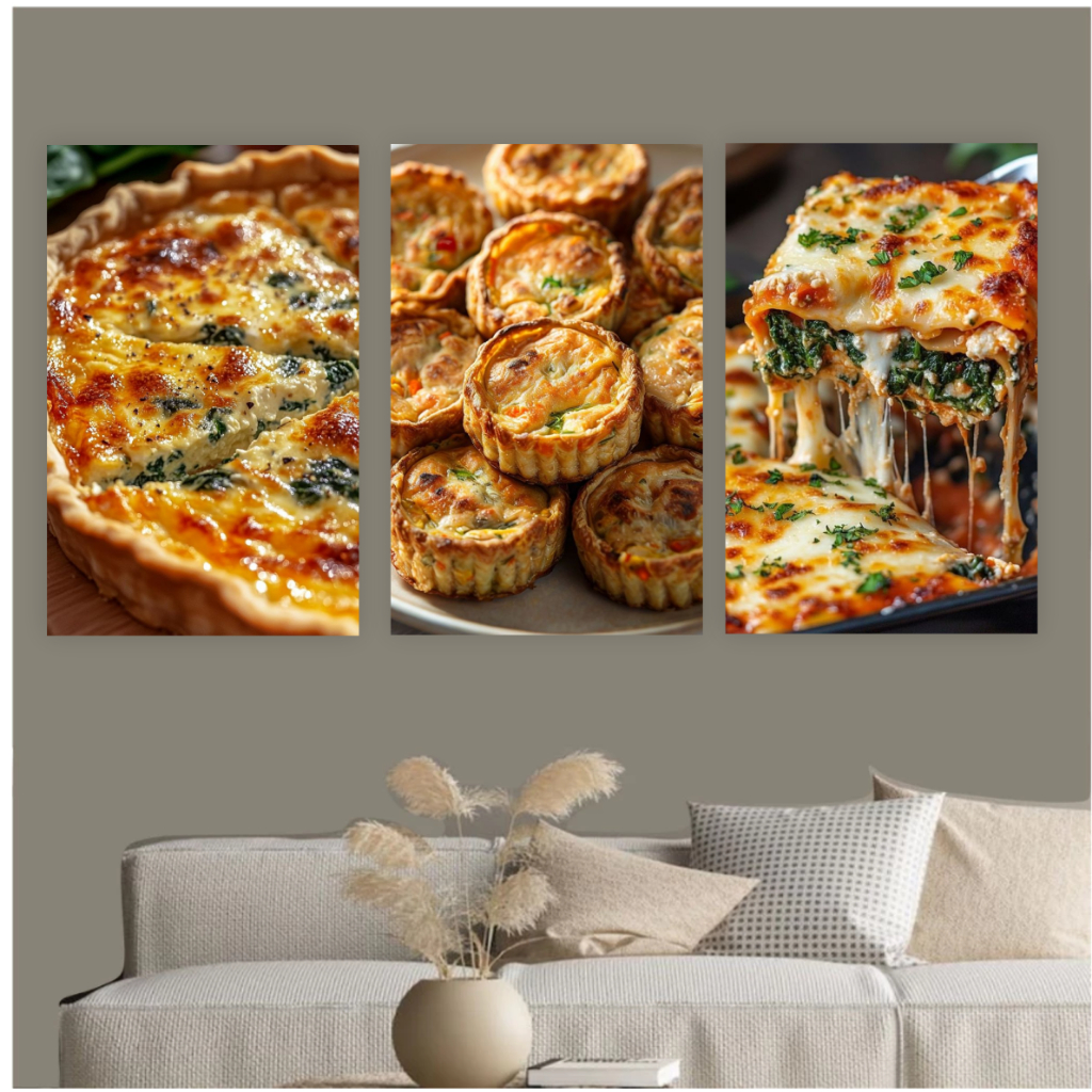 Quadro decorativo pizza empada salgados decoração para restaurante pizzaria lanchonete lanches