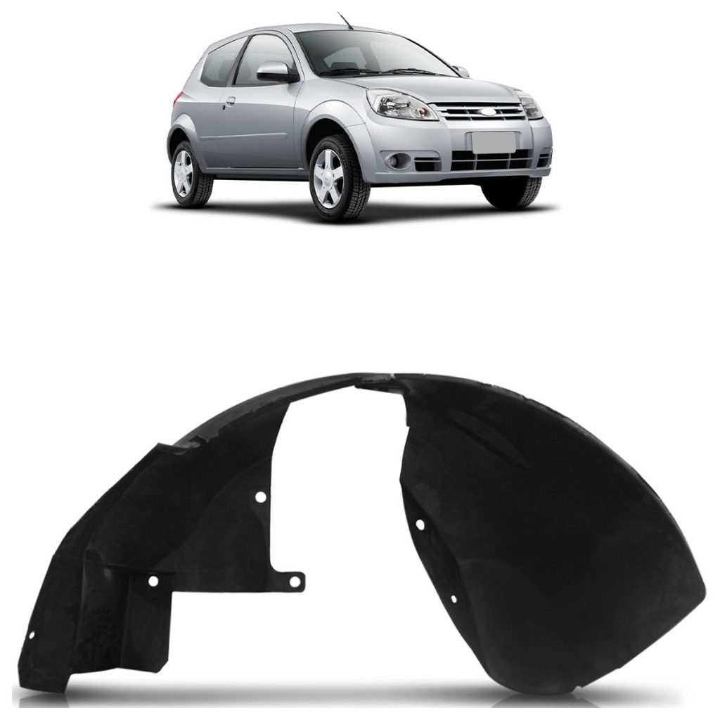 Parabarro Dianteiro Ka 2008 2009 2010 2011 Plastico em Oferta na Shopee