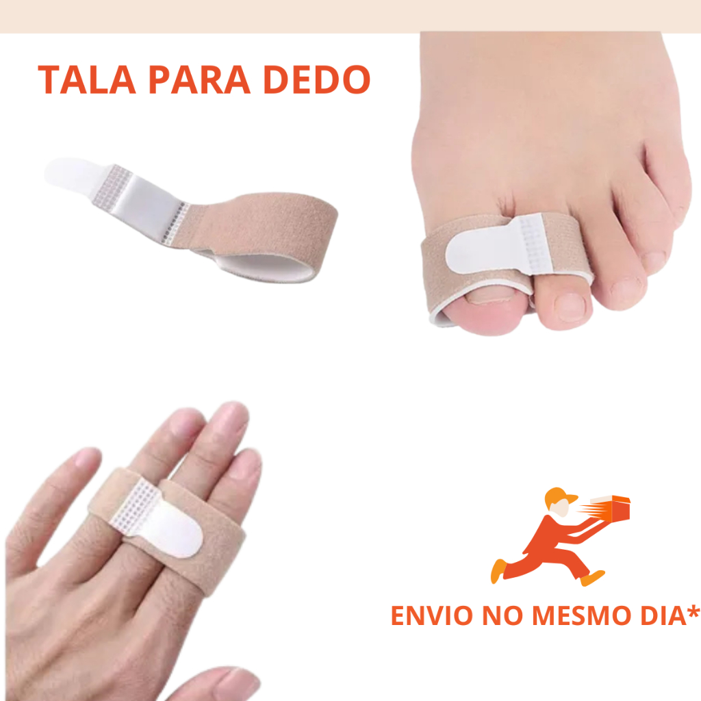Tala Dedo Pé Quebrado Lesão Gatilho Martelo Ortopédica Corretiva Órtese Ajustável Envio Im...