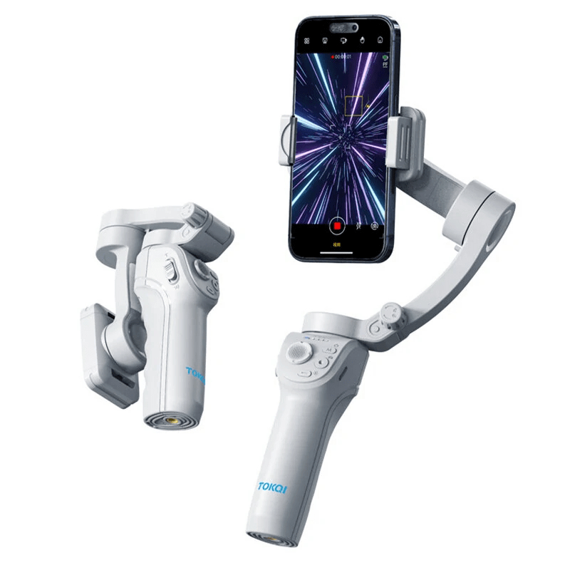 Estabilizador Peining M01 Gimbal - Celular - 3 Eixos Cor Cinza