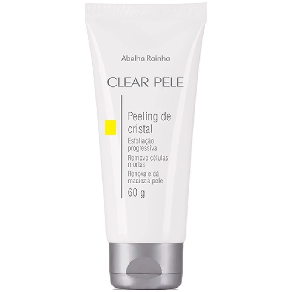 Peeling De Cristal Esfoliante - Clear Pele Abelha Rainha 60g
