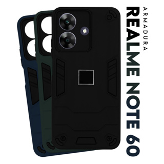 Capa Capinha Case Armadura Militar Realme Note 60 / Note 60x 6.74 Premium Protetora Resistente Anti-Impacto Anti-Shock em Oferta na Shopee