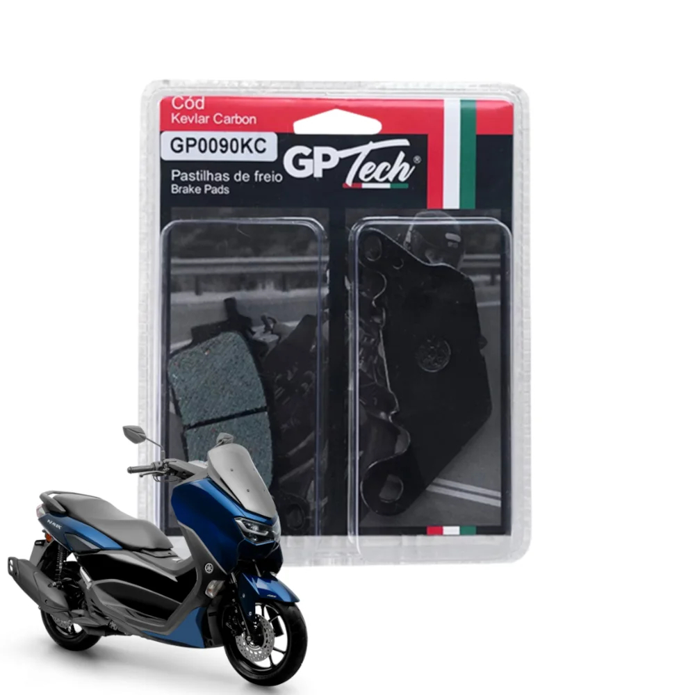Pastilha Freio GP TECH NMAX 160 Dianteira Kevlar Carbon - Spare Parts and Accessories for Vehicles